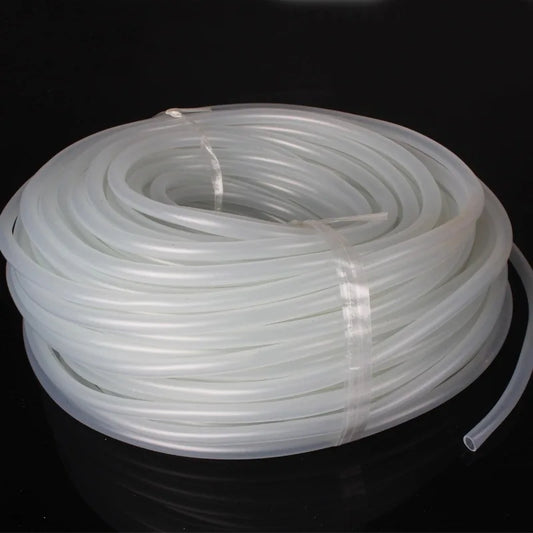 Silicone Aquarium Oxygen Pump Hose, Air Bubble Stone, Fish Tank, Pond Pump Tube, Food Grade Material, 4*6Mm, 1M, 3M, 5M, 10M