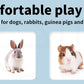 Pawz 6 Panels Pet Dog Playpen Puppy Exercise Cage Enclosure Fence Indoor White