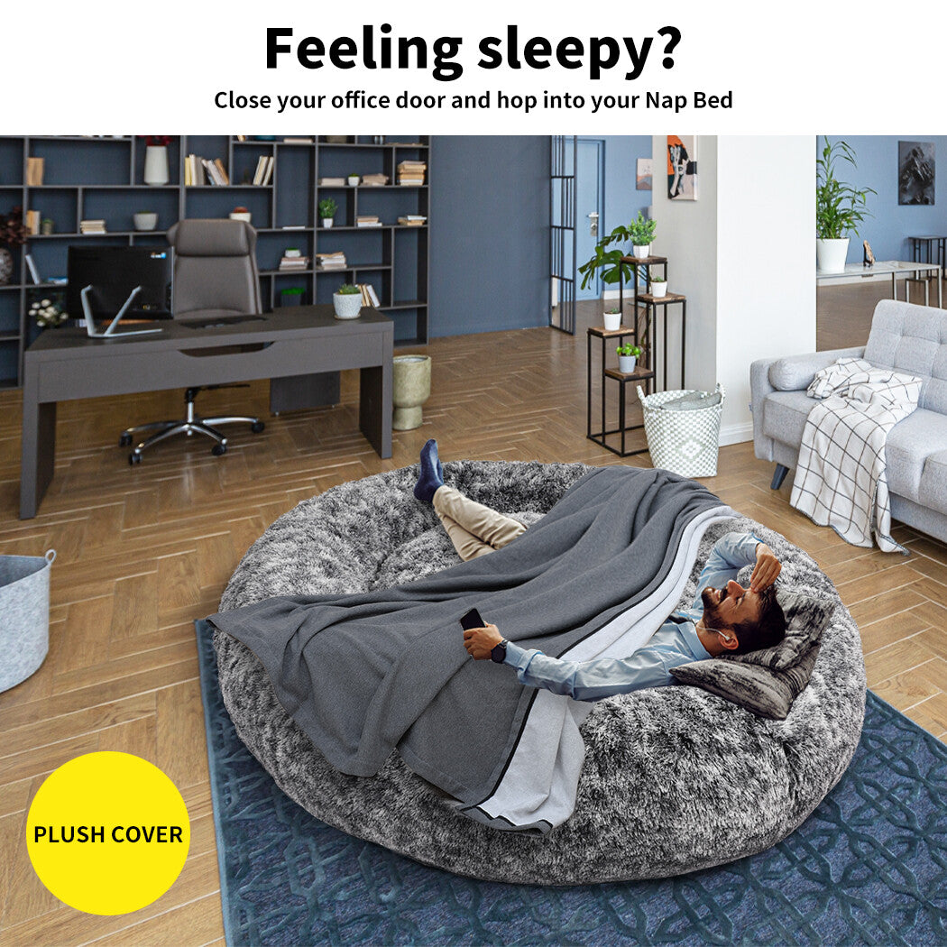 Thenapbed Human Size Pet Bed Calming Mattress Sofa Sleeping Floor Mat Cushion