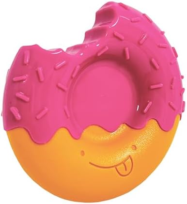 Nylabone Cheese Bone Power Chew Toy for Dogs, Cute Dog Toys for Aggressive Chewers, Cheese Flavor, Medium Dogs - Up to 35 lbs, 1 Count