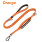 Adjustable Pet Dog Nylon Reflective Multi-Functional Retractable Dog Leash with Car Safety Buckle Pet Traction Rope Tactical
