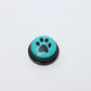 Pet Communication Button Dog Toys Recordable Pet Speaking Training Dog Talking Button Cute Claw Print Pattern Dog Accessories