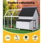 I.Pet Chicken Coop Rabbit Hutch Large House Run Cage XL Pet Hutch Bunny Wooden
