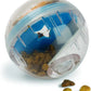 IQ Treat Ball Dog Treat Dispenser Toy Ball Interactive Dog Toy - 4" Dog Food Toy Stimulation, Slow Feeder