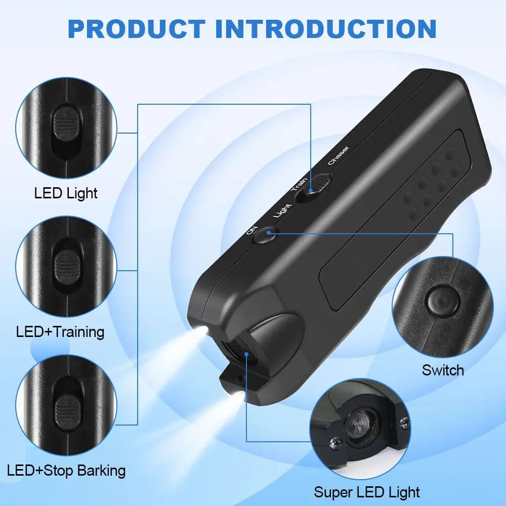 Ultrasonic Dog Repeller 2024 New Dog Bark Deterrent Devices,Anti Barking Device for Dogs,Dog Repellent,Ultrasonic Dog Bark Deter