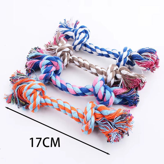 Pet Dog Toys for Large Small Dogs Toy Interactive Cotton Rope Mini Dog Toys Ball for Dogs Accessories Toothbrush Chew Puppy Toy
