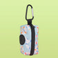 Rainbow Print Fashion Design Dog Poo Bag Holder for Dog Leash Attachment (Without Poo Bag and Leash)