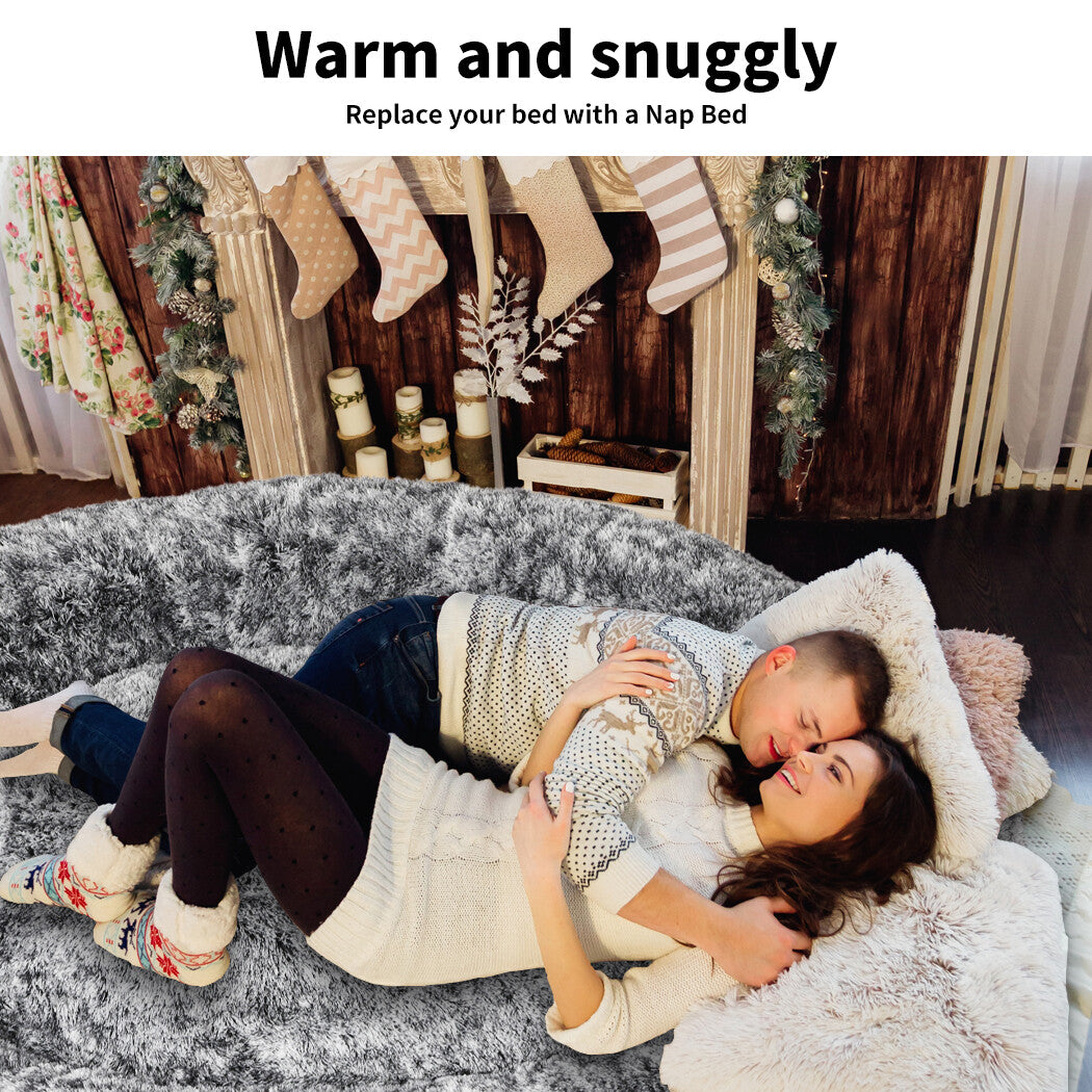 Thenapbed Human Size Pet Bed Calming Mattress Sofa Sleeping Floor Mat Cushion