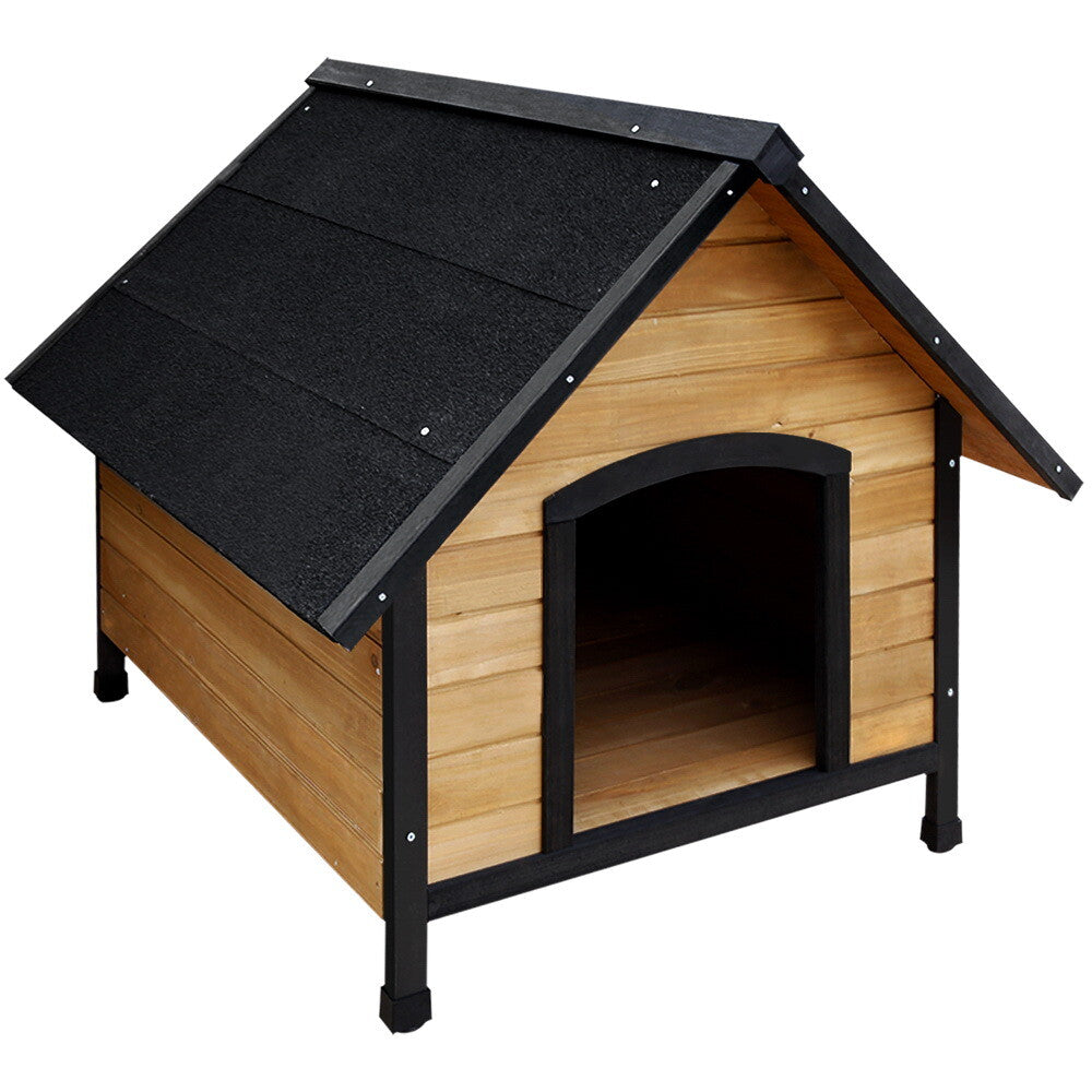 I.Pet Dog Kennel Extra Large Wooden House Outdoor Pet Puppy Kennels Weatherproof