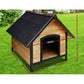 I.Pet Dog Kennel Extra Large Wooden House Outdoor Pet Puppy Kennels Weatherproof