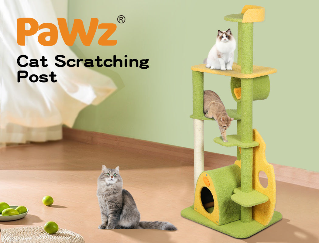 Pawz Cat Tree Kitten Furniture Condo Scratching Post Scratcher Multi-Level