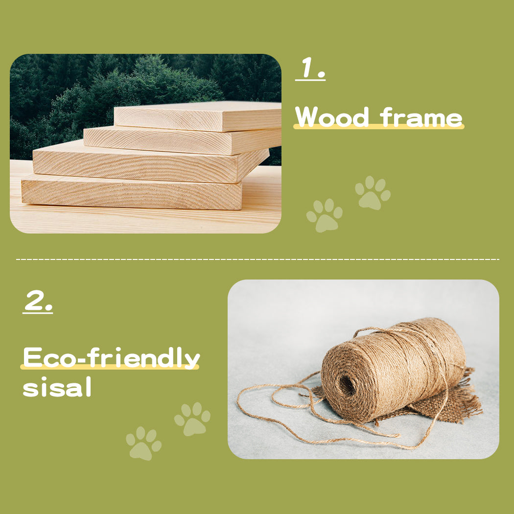 Pawz Cat Tree Kitten Furniture Condo Scratching Post Scratcher Multi-Level