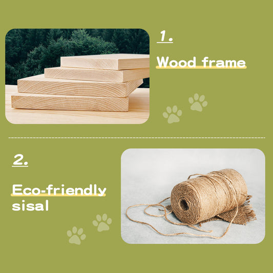 Pawz Cat Tree Kitten Furniture Condo Scratching Post Scratcher Multi-Level