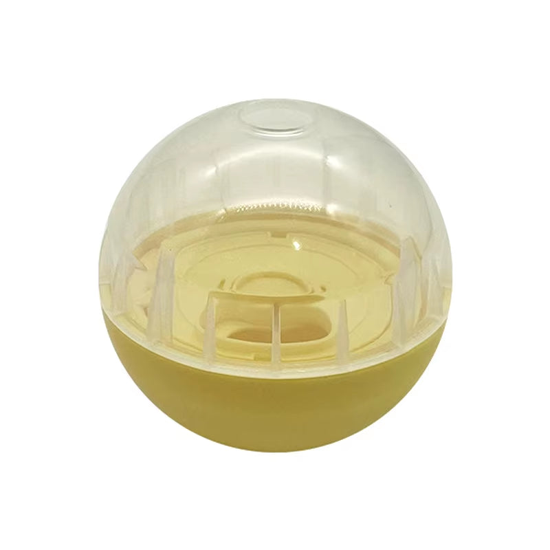 IQ Treat Ball Dog Treat Dispenser Toy Ball Interactive Dog Toy - 4" Dog Food Toy Stimulation, Slow Feeder