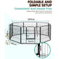 I.Pet Pet Dog Playpen Enclosure 8 Panel Cage 32" Puppy Exercise Fence Playpen XL