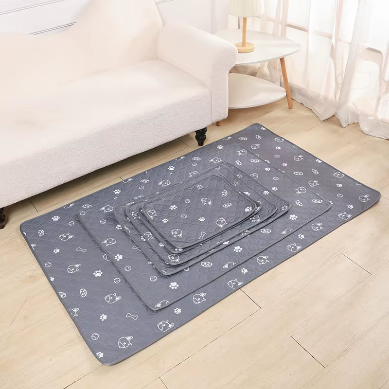 Reusable Dog Pee Pads Washable Dog Pet Diaper Mat Waterproof Puppy Cat Training Diaper Mat Pet Supplies