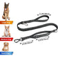 Adjustable Pet Dog Nylon Reflective Multi-Functional Retractable Dog Leash with Car Safety Buckle Pet Traction Rope Tactical