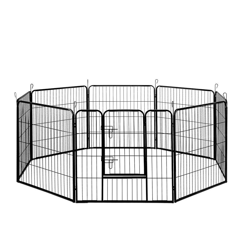 I.Pet Pet Dog Playpen Enclosure 8 Panel Cage 32" Puppy Exercise Fence Playpen XL