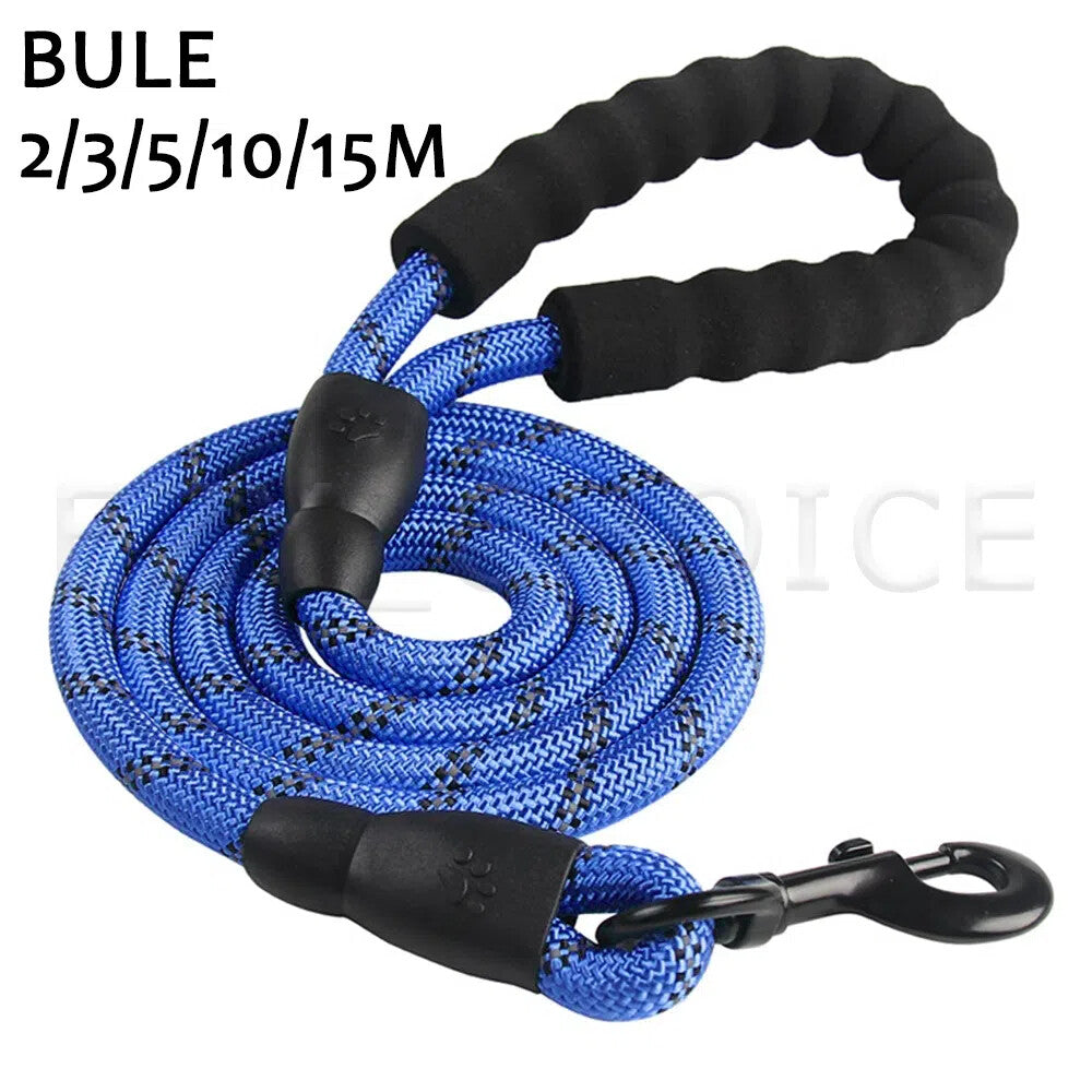 Pet Strong Rope Long Nylon Training Dog Puppy Leash Heavy Duty Lead Soft Handle