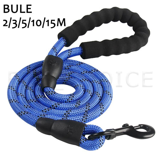 Pet Strong Rope Long Nylon Training Dog Puppy Leash Heavy Duty Lead Soft Handle