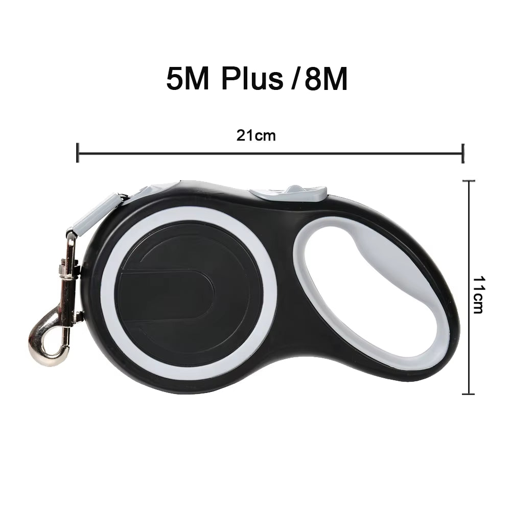 Long Strong Pet Leash for Large Dogs Nylon Retractable Big Dog Walking Leash Leads Automatic Extending Dog Leash Rope Supplies