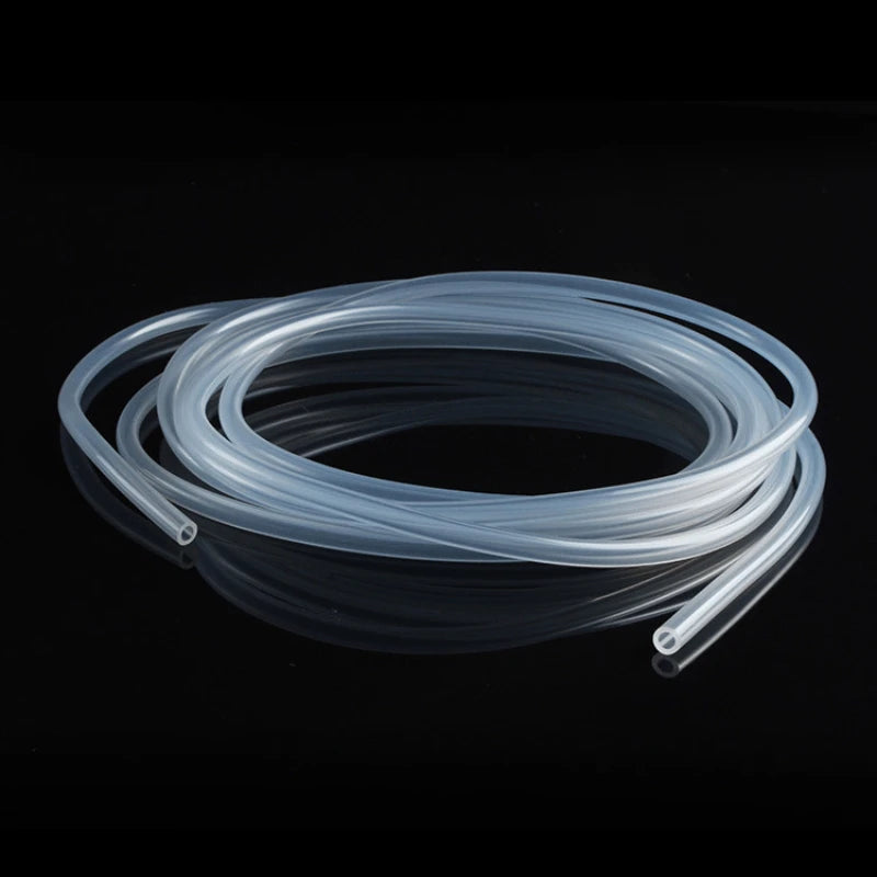 Silicone Aquarium Oxygen Pump Hose, Air Bubble Stone, Fish Tank, Pond Pump Tube, Food Grade Material, 4*6Mm, 1M, 3M, 5M, 10M