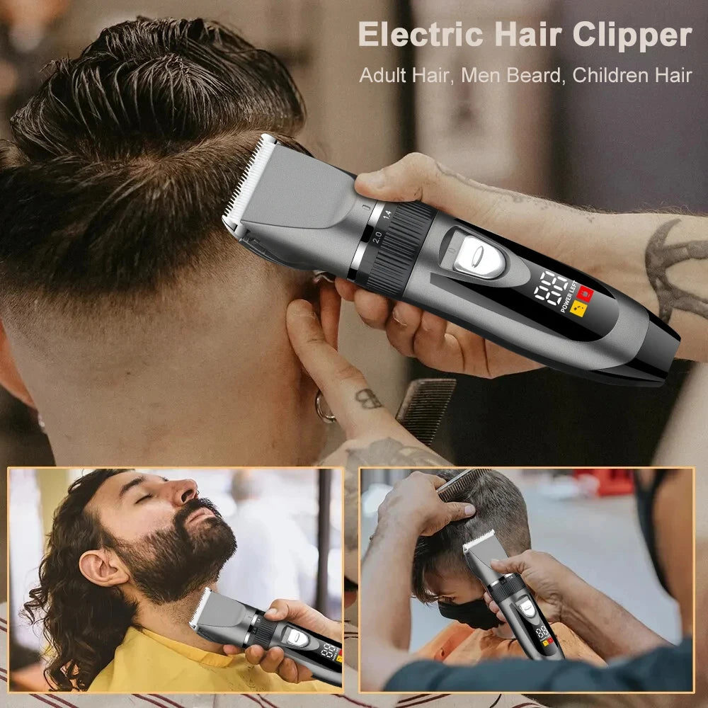 Dog Clipper Dog Hair Clippers Grooming (Pet/Cat/Dog/Rabbit) Haircut Trimmer Shaver Set Petsfader