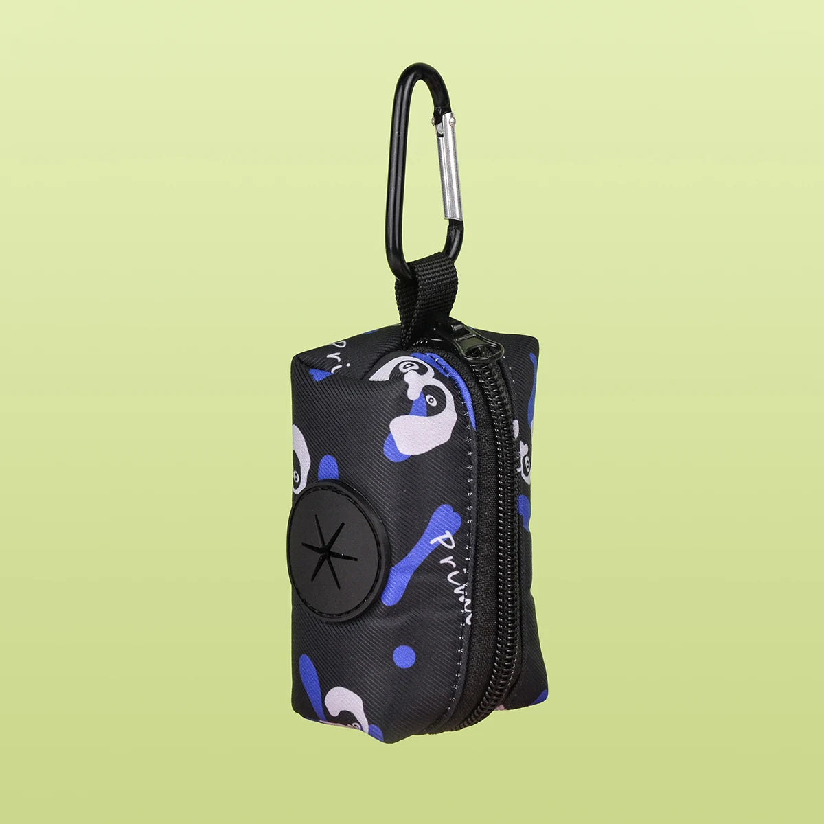 Rainbow Print Fashion Design Dog Poo Bag Holder for Dog Leash Attachment (Without Poo Bag and Leash)